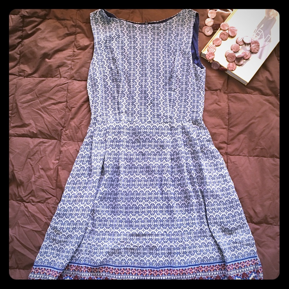 LA Soul Sleeveless Navy Blue Dress